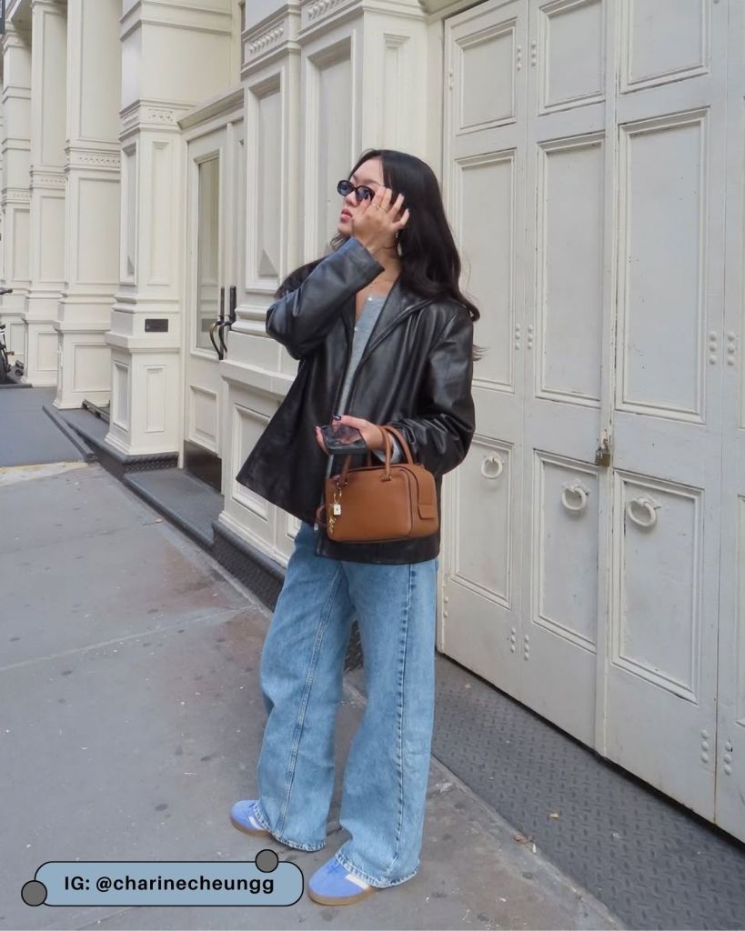 Outfit Idea — Leather Jacket Outfits