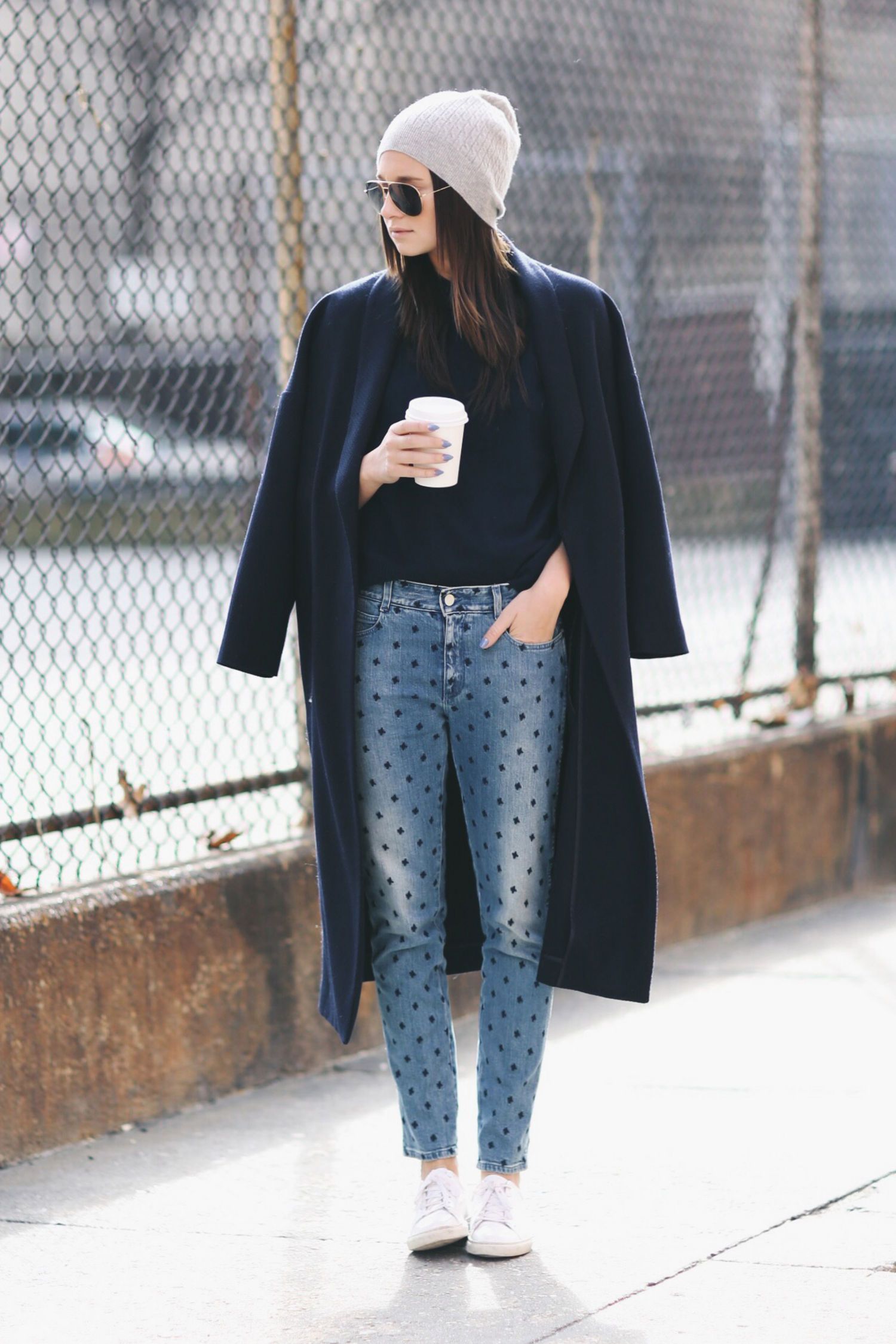 Casual Cold Weather Outfit Idea — Skinny Jeans Outfits