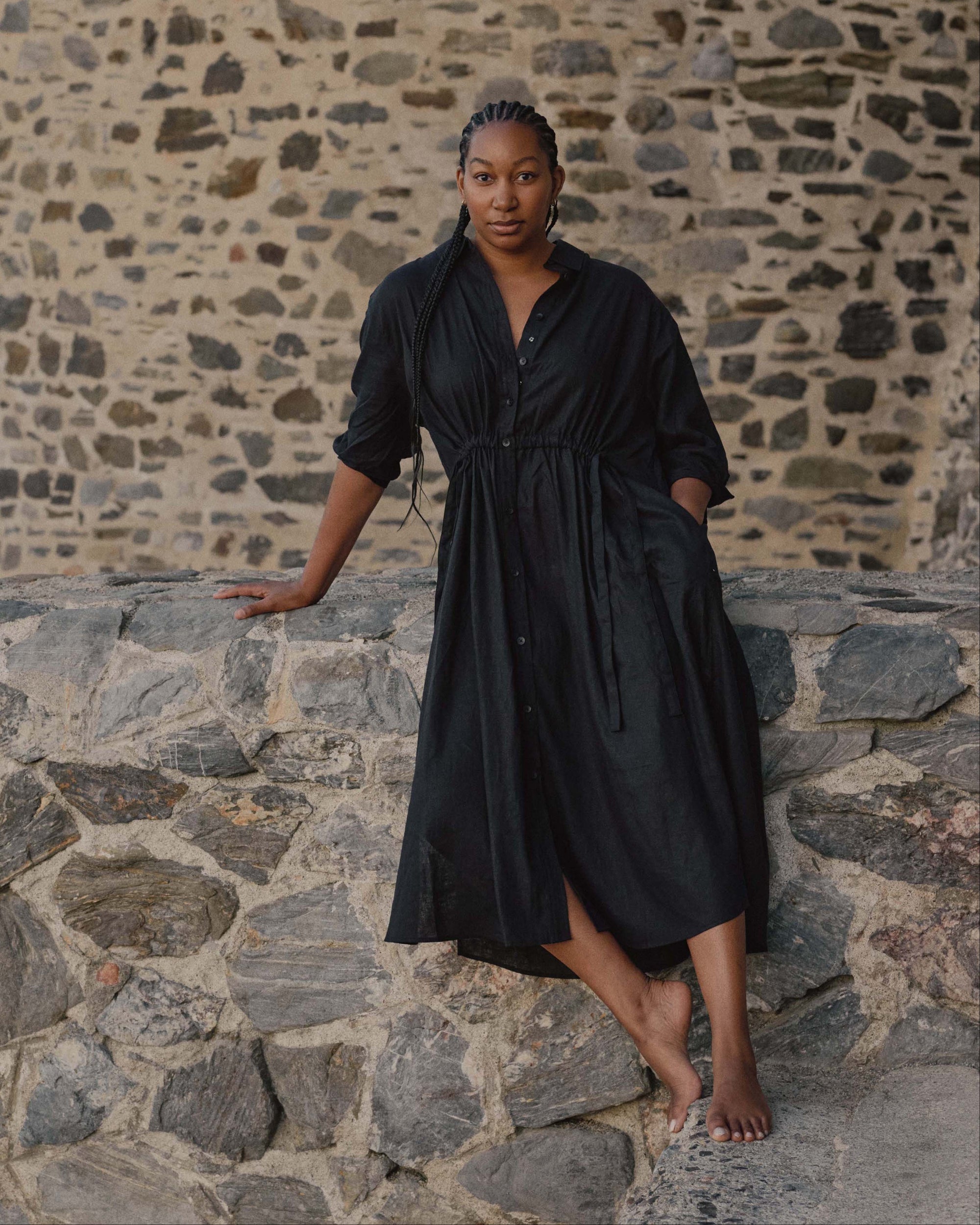 Relaxed Shirt Dress for Effortless Style Relaxed Shirt Dress for Effortless Style — Outfits for Apple Shape