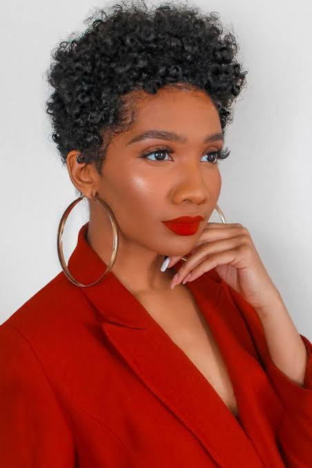 Ear Visual Idea — Big Chop Hairstyles