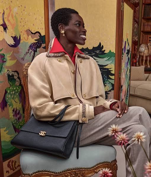 Classic Black Leather Bag with Editorial Styling — Designer Bags