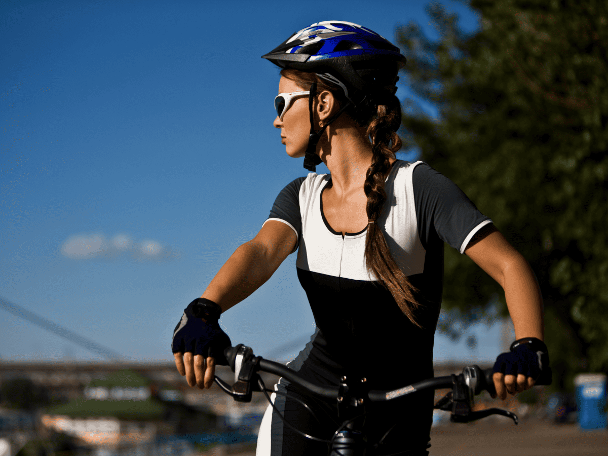 Neat Side Braid for Active Days — Motorcycle Helmet Hairstyles
