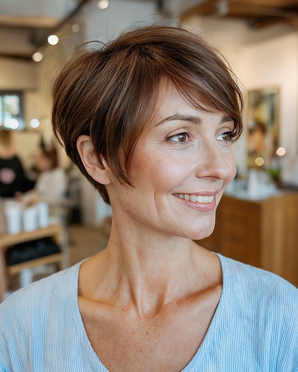 Short Visual Idea Short Visual Idea — Pixie Cut for Women Over 60