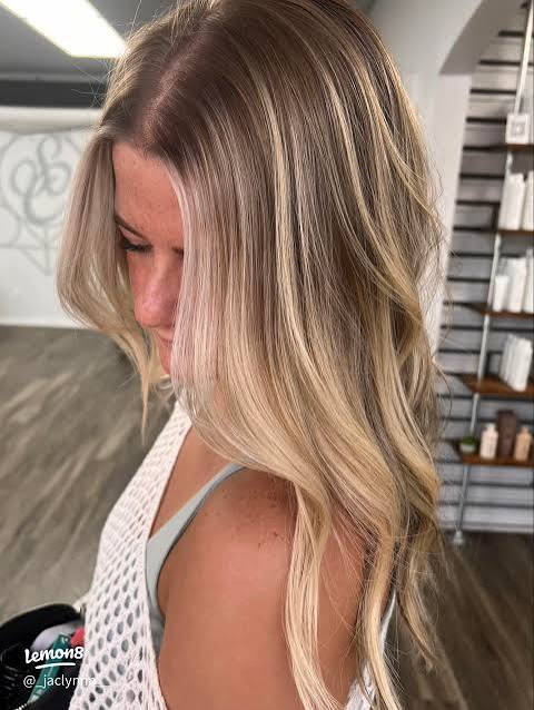 Honey Blonde Balayage Visual Idea Honey Blonde Balayage Visual Idea — Lived In Blonde