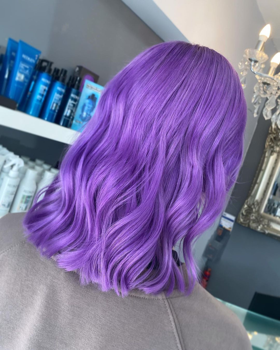 Vivid Lavender Visual Idea Vivid Lavender Visual Idea — Lavender Hair