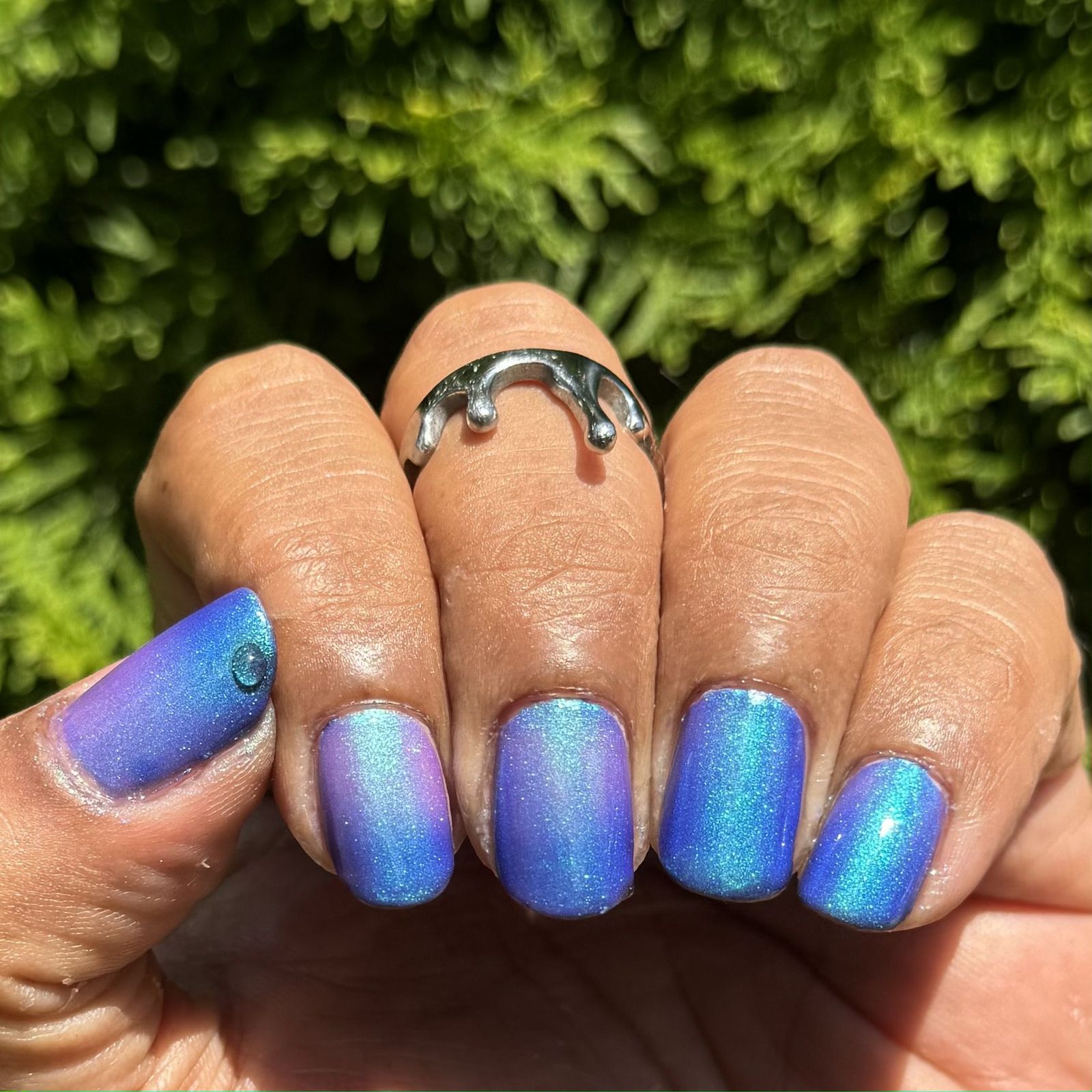 Gradient From Blue To Purple Visual Idea Gradient From Blue To Purple Visual Idea — Thermal Nails