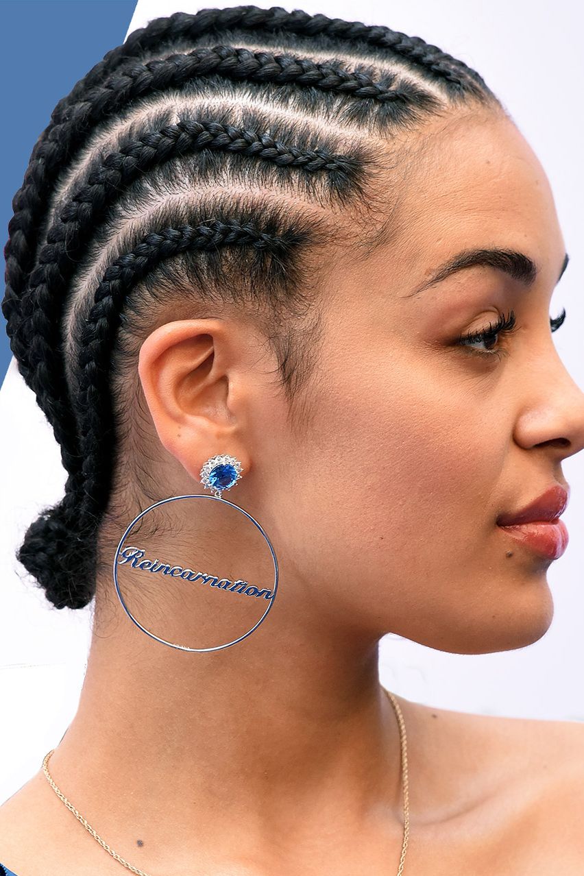 Feed-Ins to Low Ponytail Braid — Feed In Braids