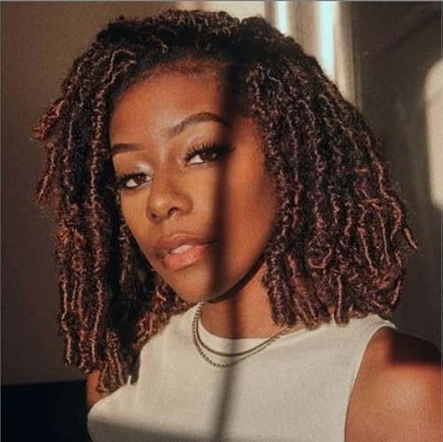 Collarbone Wavy Locs With Rich Color Collarbone Wavy Locs With Rich Color — Soft Locs Bob