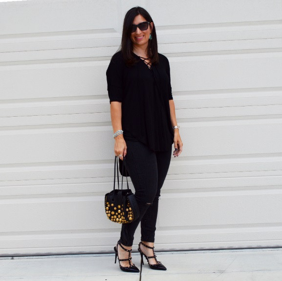 Black High Heels Outfit Idea Black High Heels Outfit Idea — Girls Night Out Outfits