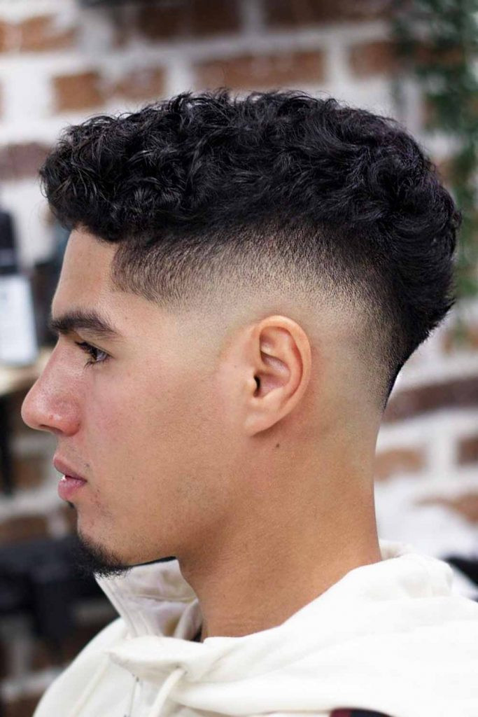 Defined Curls On Top Visual Idea Defined Curls On Top Visual Idea — Drop Fade