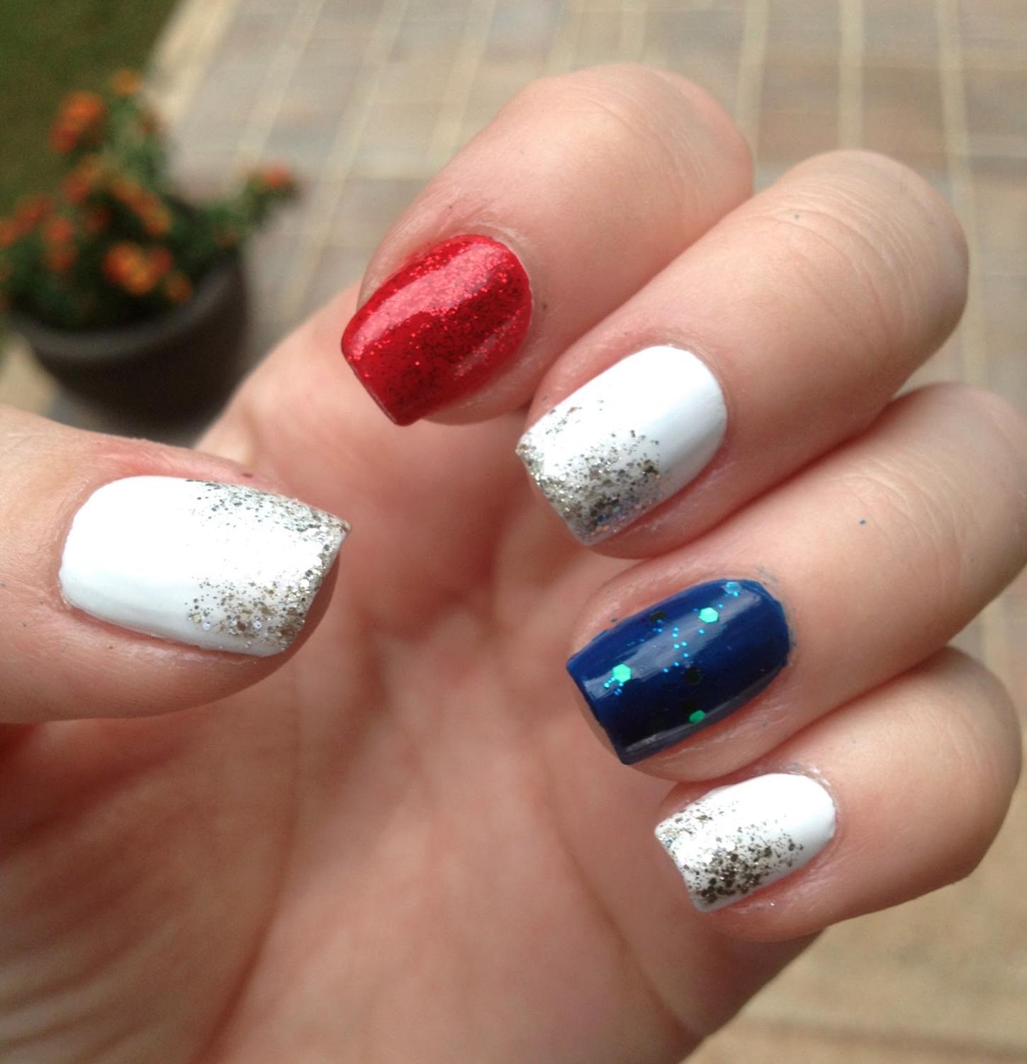 Checkerboard French Tip Nails Checkerboard French Tip Nails — Gymnastics Nails