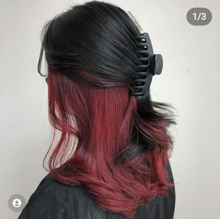 Visual Idea Visual Idea — Red and Black Hair