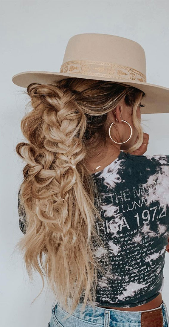 Cowboy Hat Hairstyles