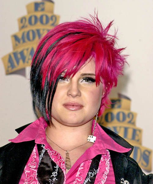 Hot Pink And Black Visual Idea — Alt Hairstyles