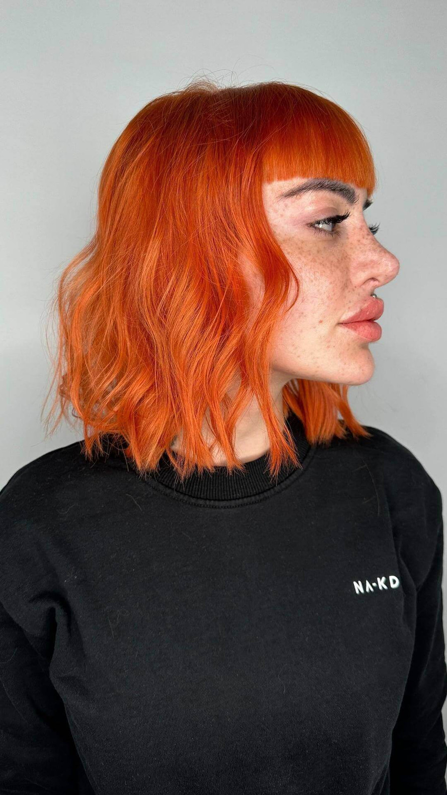 Chin Length Visual Idea Chin Length Visual Idea — Orange Hair
