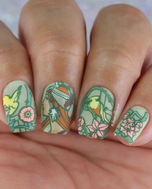 Vintage Visual Idea Vintage Visual Idea — Stamping Nails