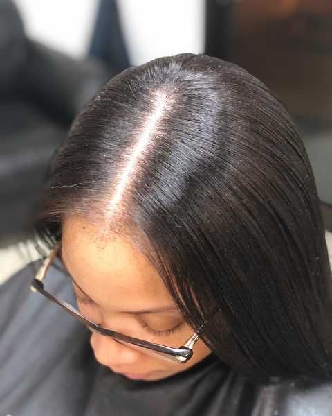 Top View Visual Idea — Closure Sew In