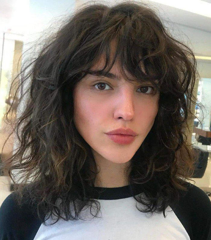 Layered Shag Visual Idea — Shoulder Length Haircuts