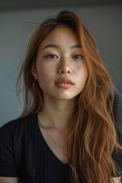 Warm Copper Waves Warm Copper Waves — Hair Color for Asian Hair