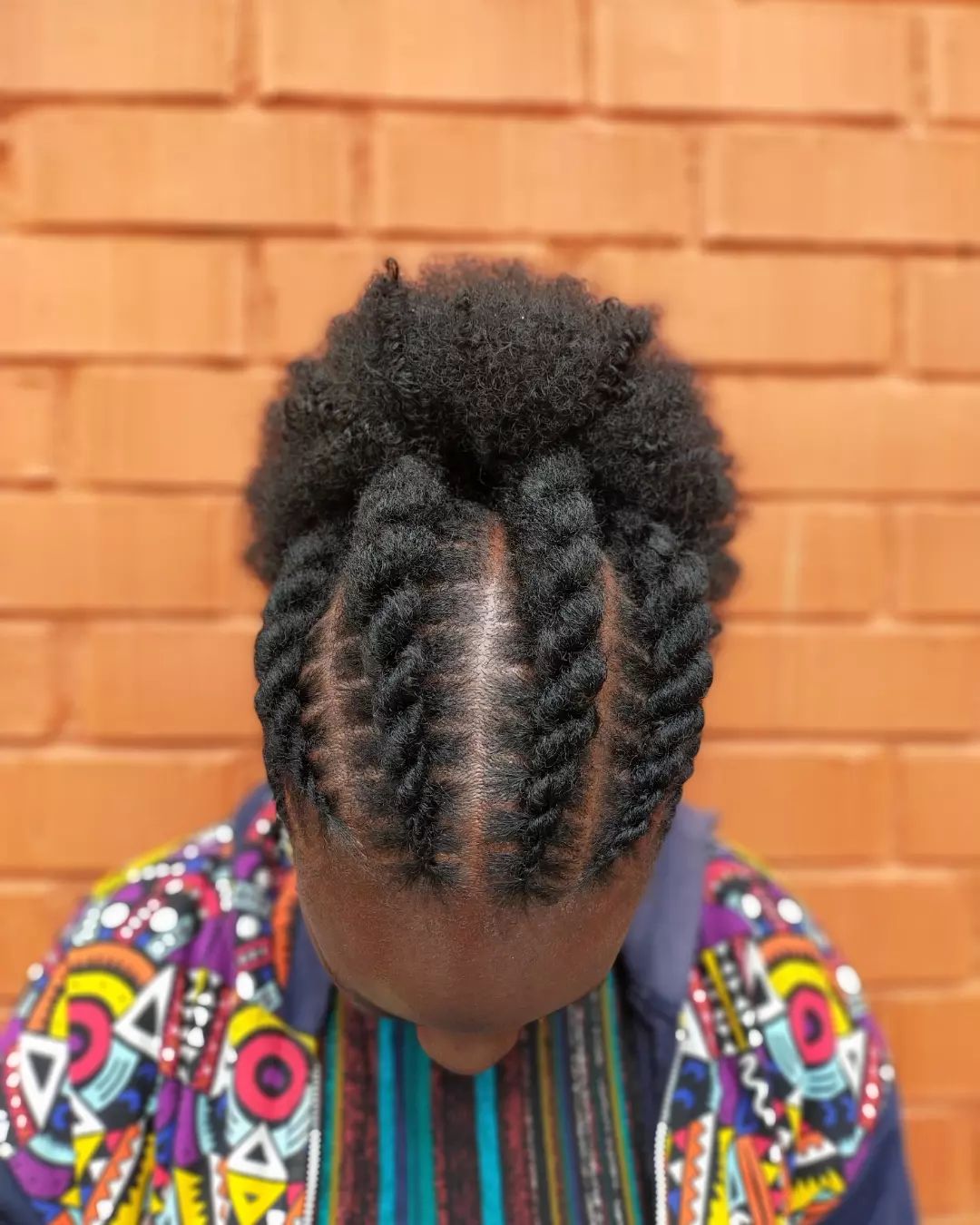 Top-Down Symmetrical Flat Twists