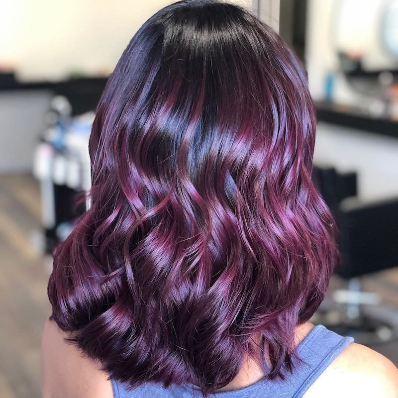 Black Cherry Visual Idea — Black Cherry Hair