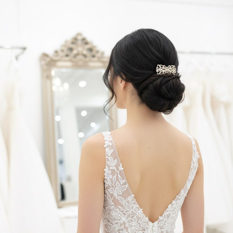 Chin Visual Idea — Vintage Wedding Hairstyles