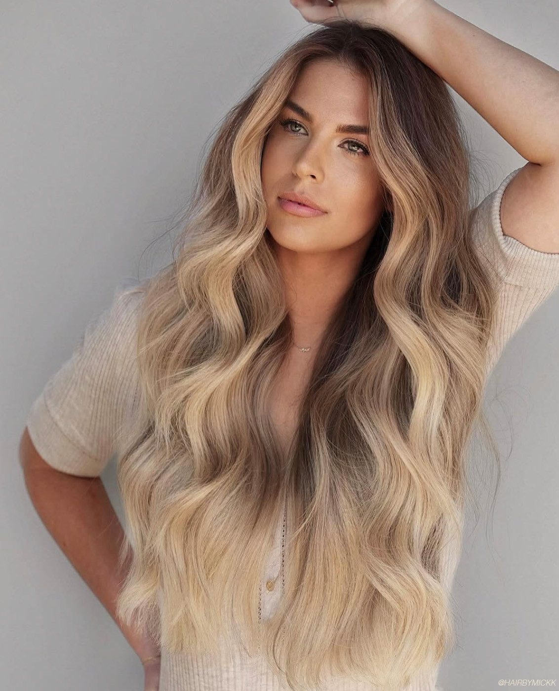 Deep Brown to Rich Golden Blonde Ombre — Ombre Hair