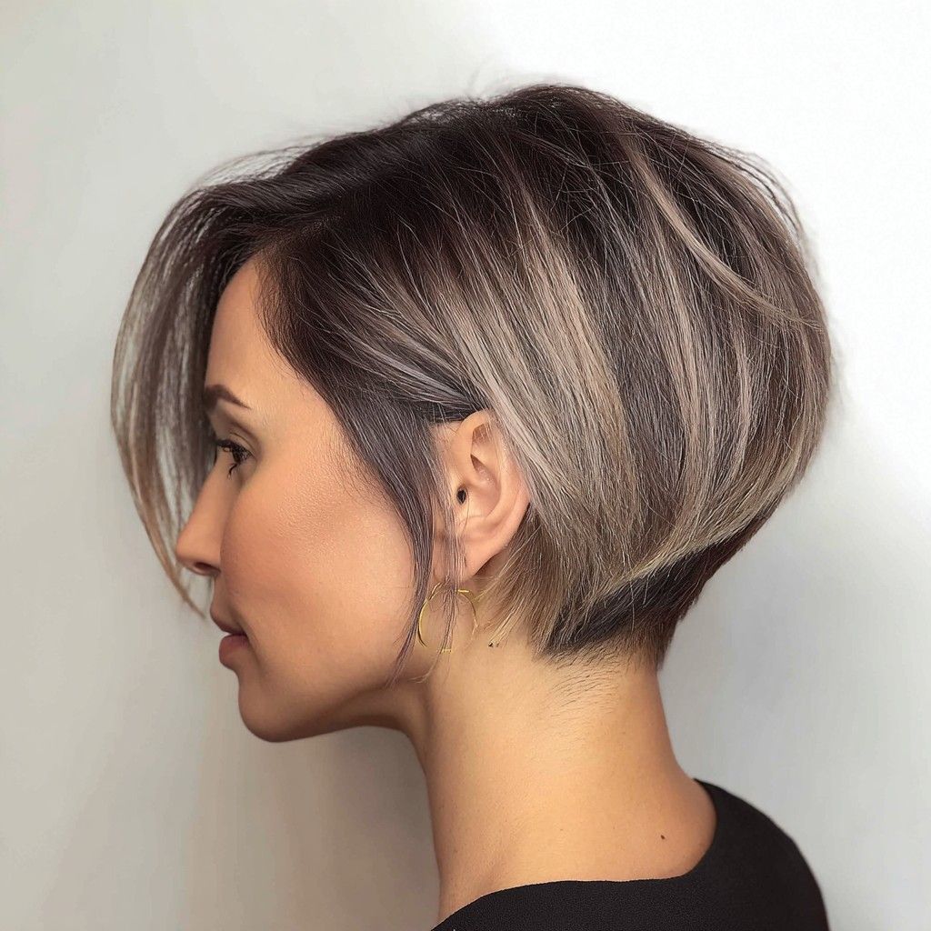 Chin-Length Visual Idea — Stacked Bob