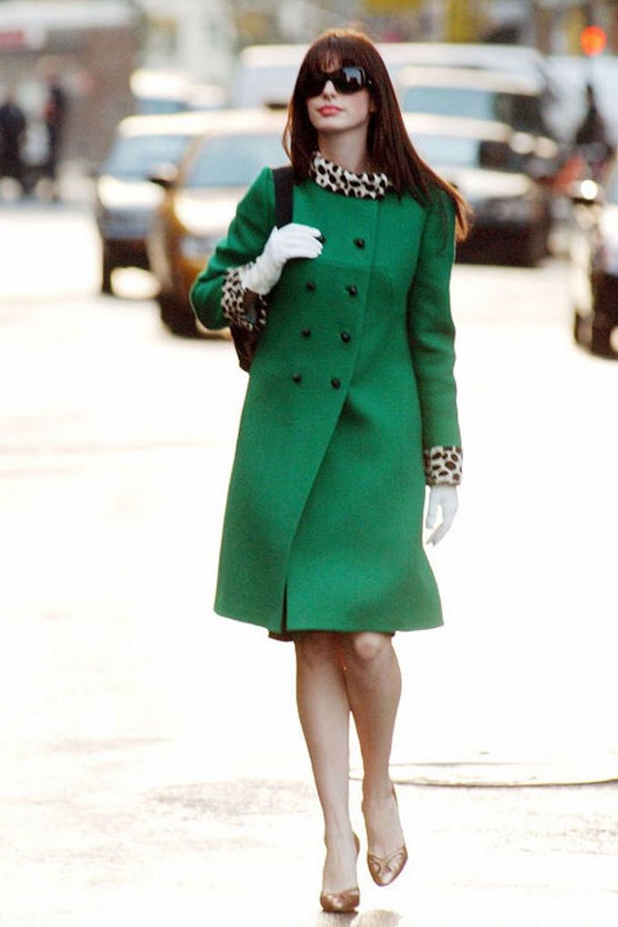 Vibrant Green Coat with Leopard Print Accents Vibrant Green Coat with Leopard Print Accents — Broadway Outfits