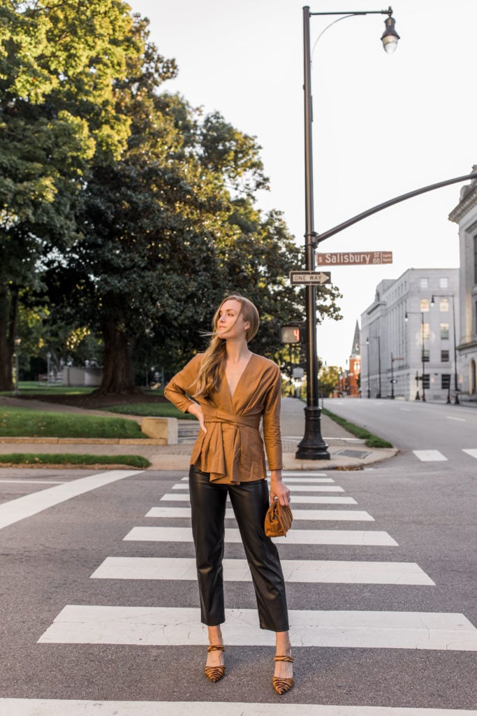 How to Mix Black & Brown in an Outfit | Natalie Yerger