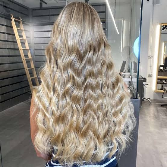 Blonde With Highlights Visual Idea Blonde With Highlights Visual Idea — Mermaid Hair