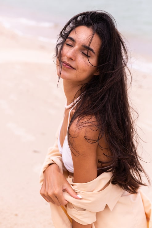 Natural Air-Dried Waves — Vacation Hairstyles