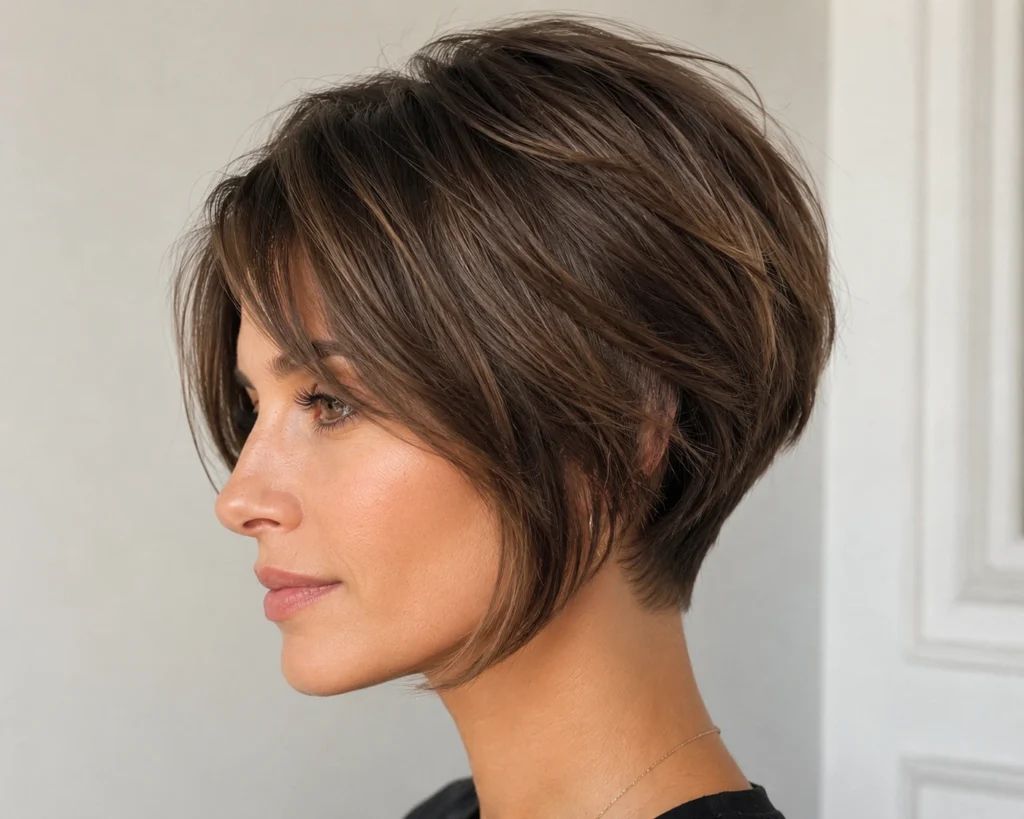 Ear To Jawline Visual Idea Ear To Jawline Visual Idea — Low Maintenance Haircuts
