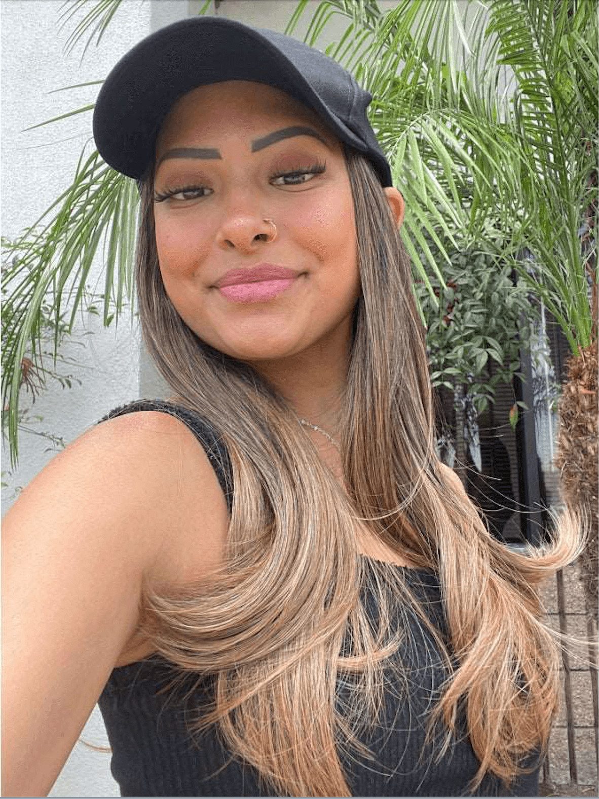 Collarbone Balayage Waves Collarbone Balayage Waves — Baseball Cap Hairstyles