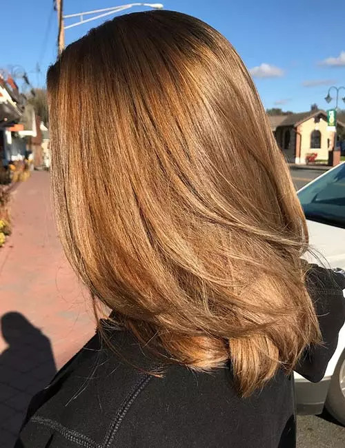 Rich Light Brown With Golden Undertones Rich Light Brown With Golden Undertones — Light Brown Hair