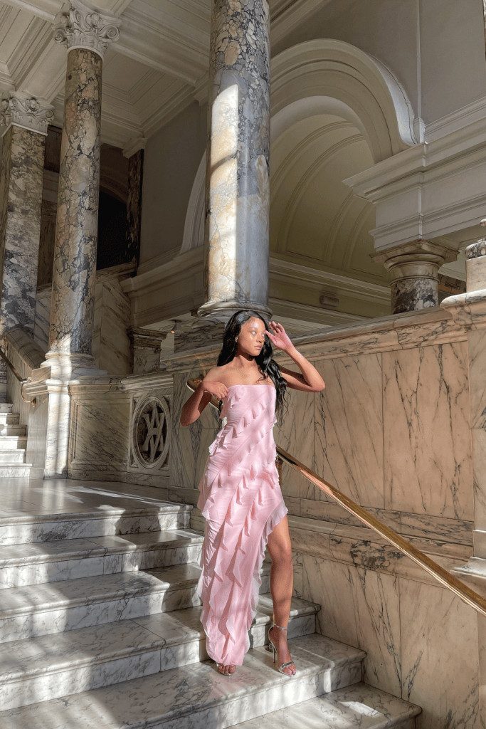 Tropical Print Maxi Dress for Daytime Resort Sophistication — Bahamas Outfits