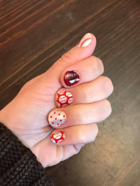 Visual Idea Visual Idea — Baseball Mom Nails