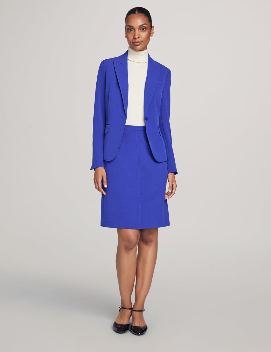Pointed-Toe Flats Outfit Idea — Business Formal Outfits