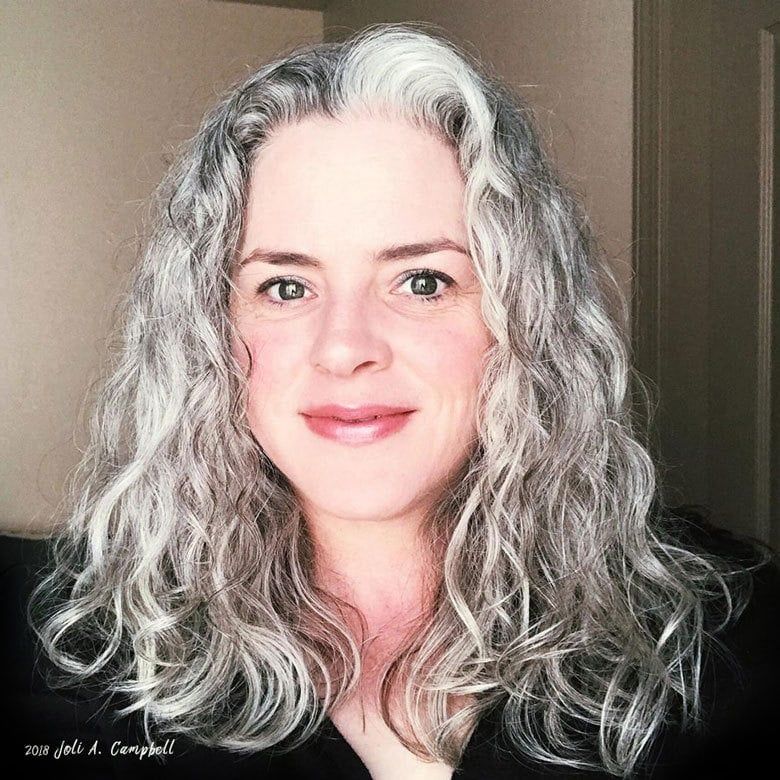 Gray With White Streak Visual Idea Gray With White Streak Visual Idea — Gray Natural Hair