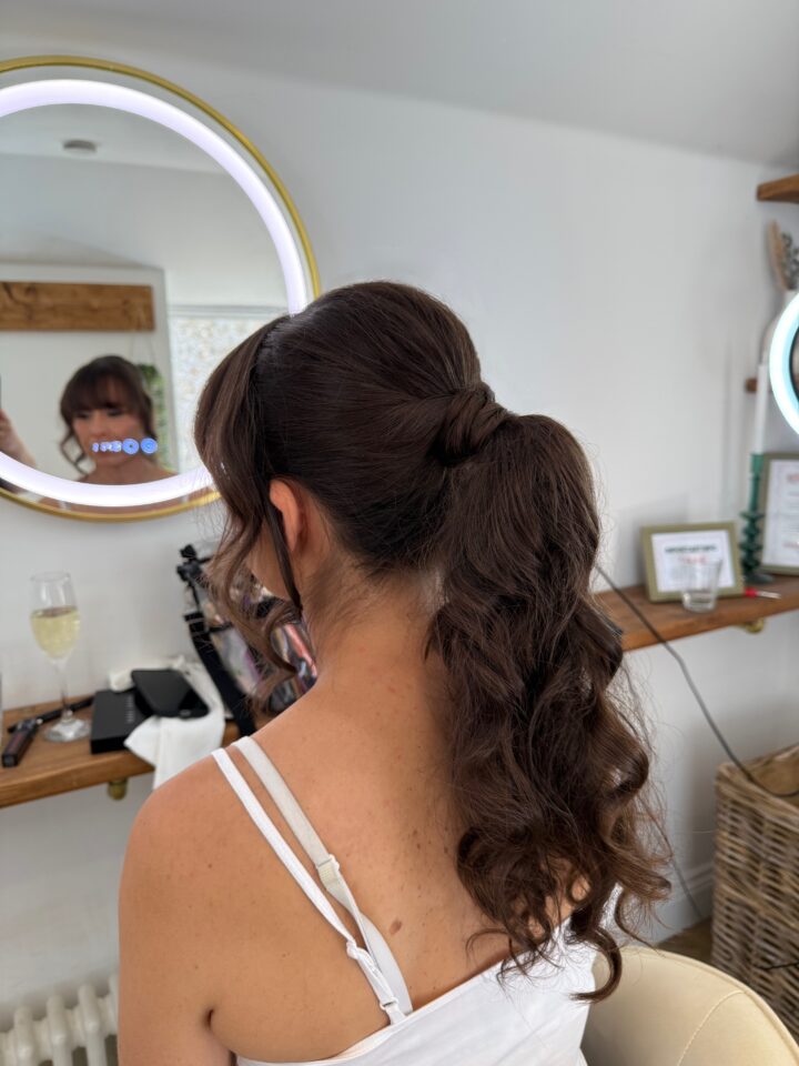 Voluminous Low Wavy Ponytail Voluminous Low Wavy Ponytail — Ponytail Hairstyles