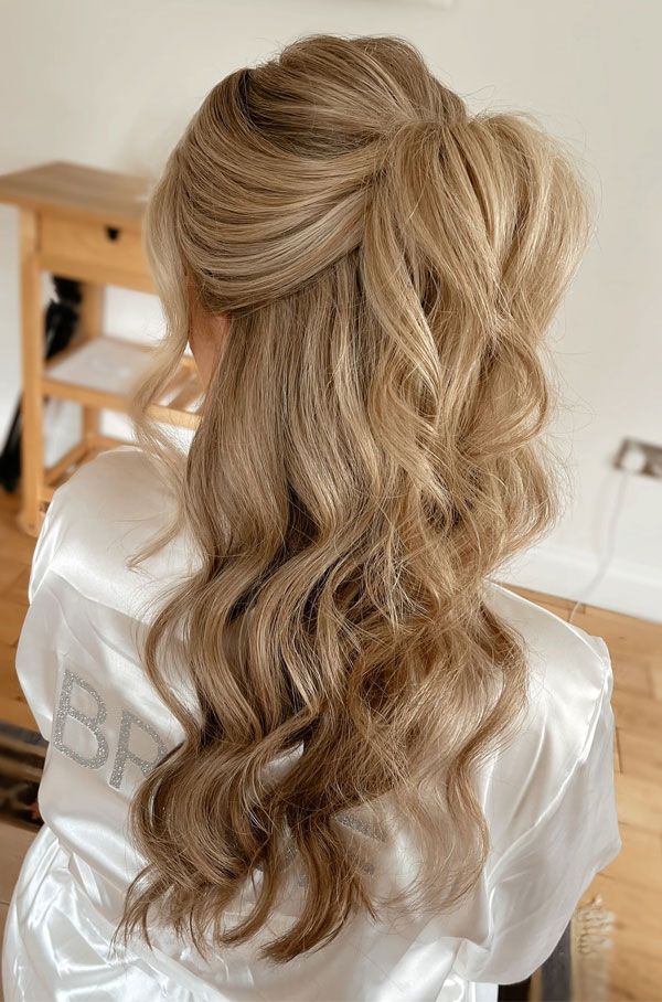 Platinum Blonde Visual Idea — Prom Hairstyles