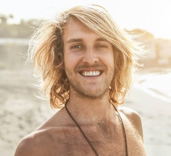 Air-Dried Sun-Kissed Blonde — Long Hairstyles for Men