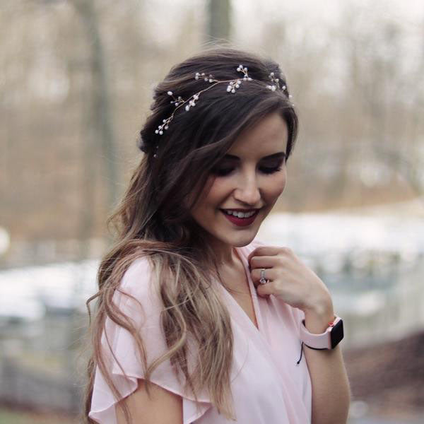 Twisted Updo With Jeweled Headband — Headband Hairstyles