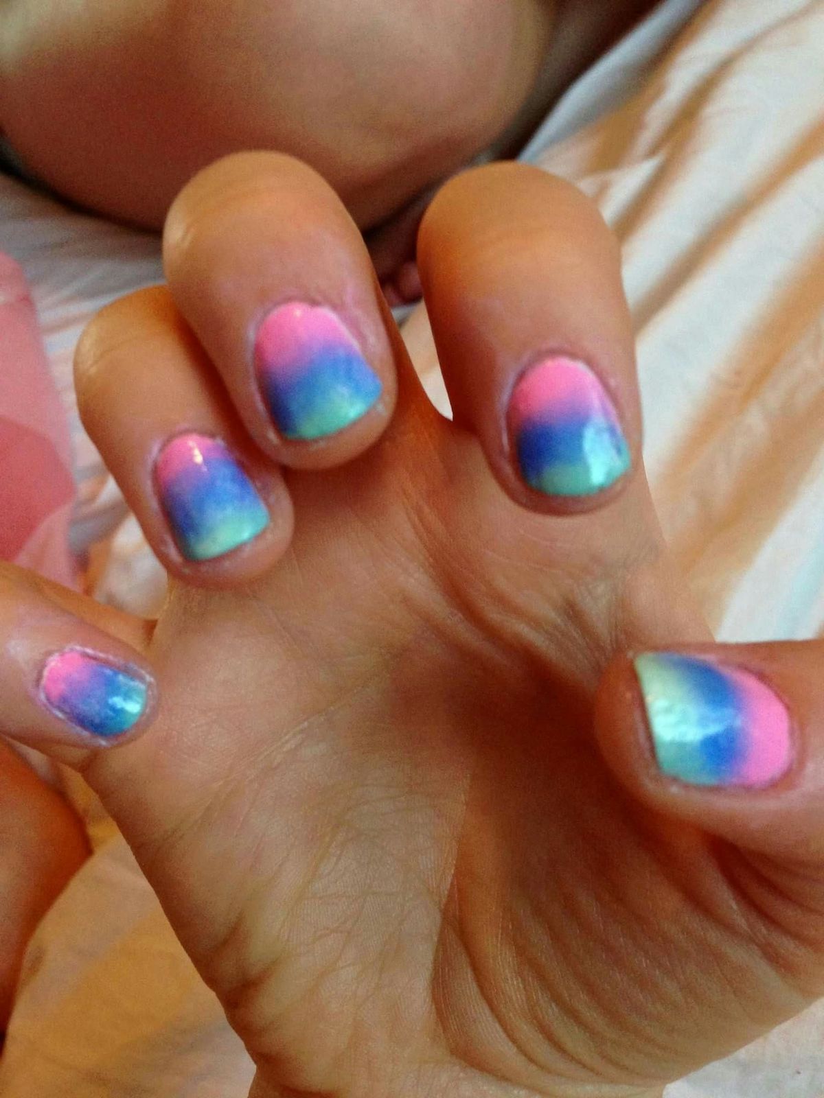 Summer Visual Idea — Nails for Little Girls