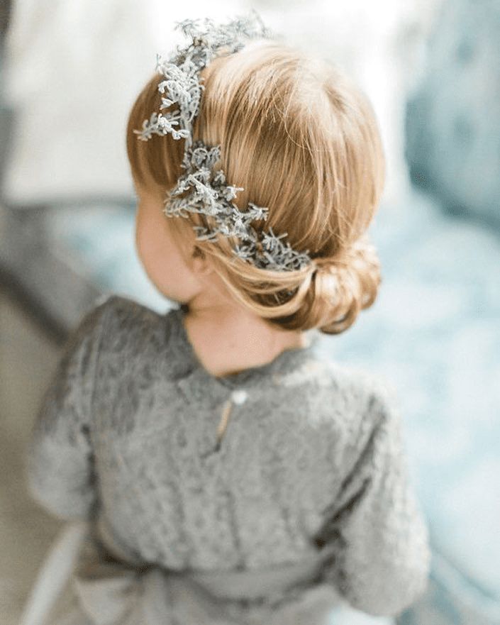 Updo Visual Idea Updo Visual Idea — Flower Girl Hairstyles