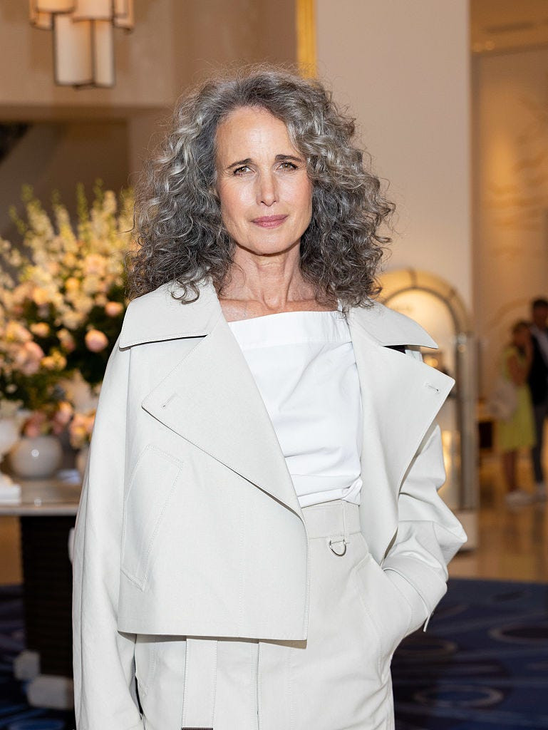 Collarbone Gray Curls Collarbone Gray Curls — Gray Curly Hair