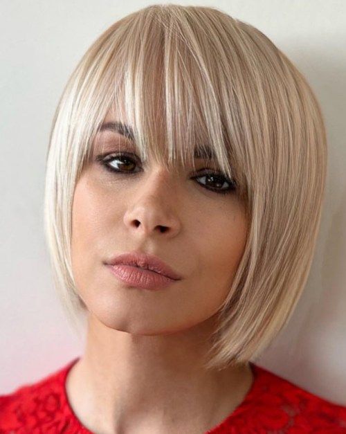 Golden Blonde With Highlights Visual Idea — Blonde Bob