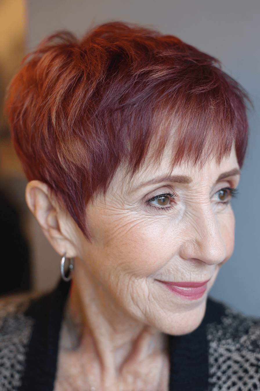 Red With Blonde Highlights Visual Idea Red With Blonde Highlights Visual Idea — Hairstyles for Women Over 70