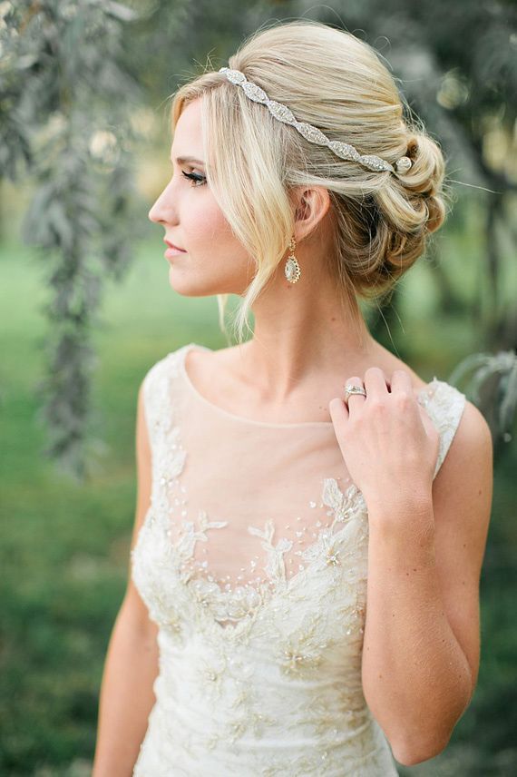 Updo Visual Idea — Vintage Wedding Hairstyles