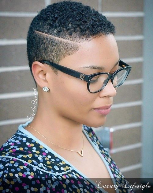Ear Visual Idea — Short Natural Hairstyles